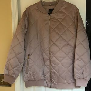 Pink Quilted Plus Size Jacket (Never Been Worn)